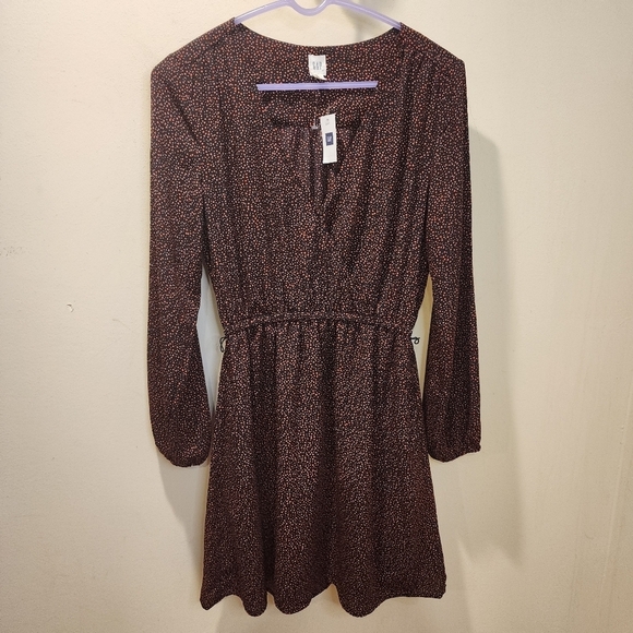 GAP long Sleeves Short Dress new with tag size XS - Picture 5 of 13